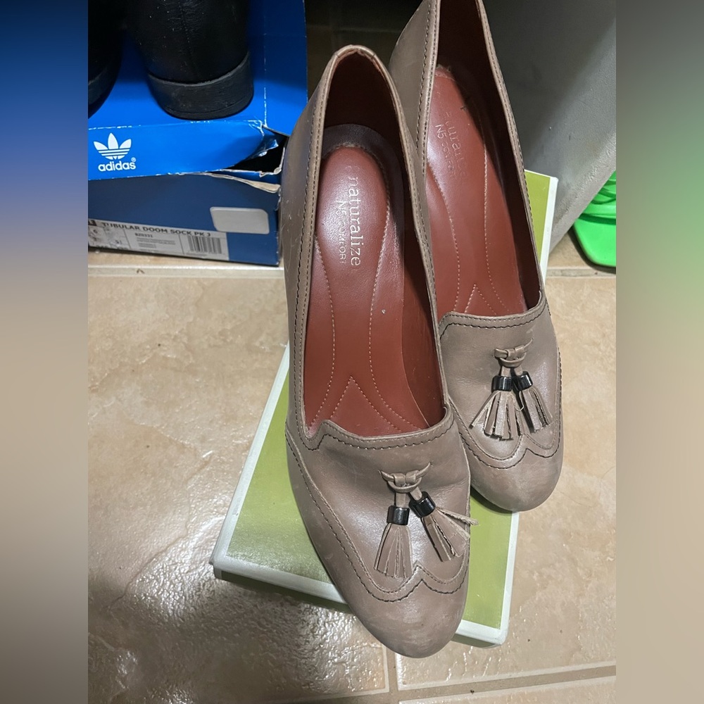 Block heels size 8